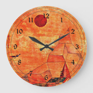 Grande Horloge Ronde Trèfle