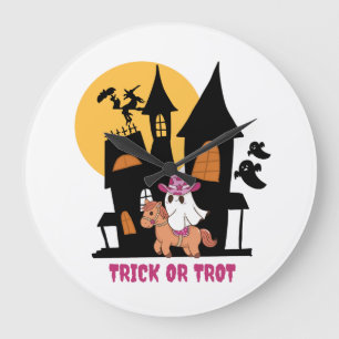 Grande Horloge Ronde Trick Or Trot