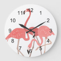 Trio de Flamant rose
