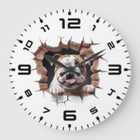 Trou fissuré de Bulldog 3D