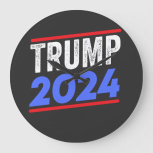Grande Horloge Ronde Trump 2024