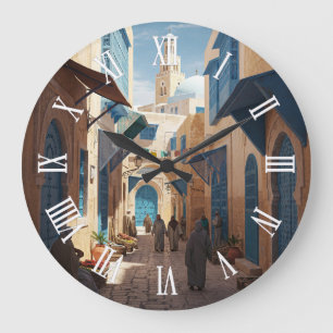 Grande Horloge Ronde Tunis Tunisie Voyage Medina