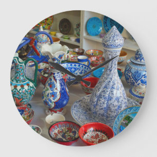 Grande Horloge Ronde Turkish Ceramics