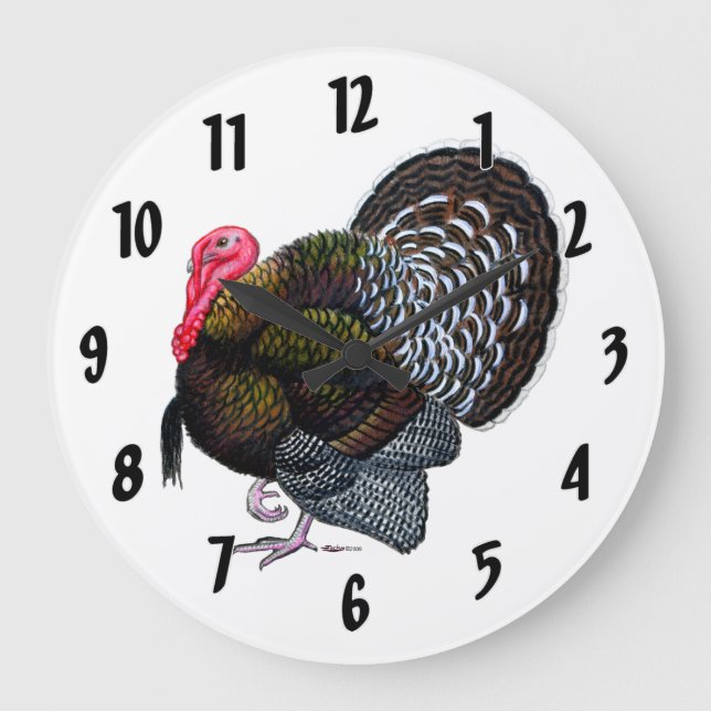 Grande Horloge Ronde Turquie :  Bronze Tom (Recto)