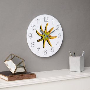 Grande Horloge Ronde Un rayon de bonheur