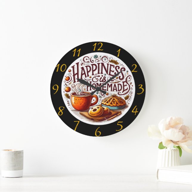 Grande Horloge Ronde Une affaire chaleureuse : Café & Pâtisseries (Maison)