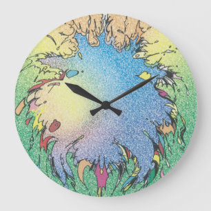 Grande Horloge Ronde Une déchirure dans le tissu de l'univers