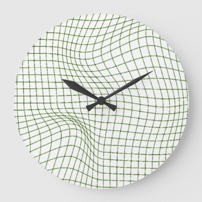 Grande Horloge Ronde Unique Linear Designing clock  (Recto)