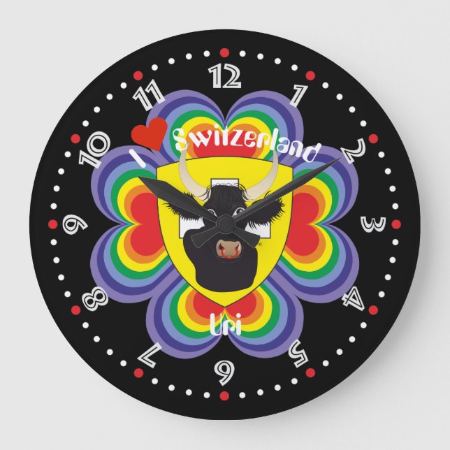 Grande Horloge Ronde Uri Suisse (Recto)