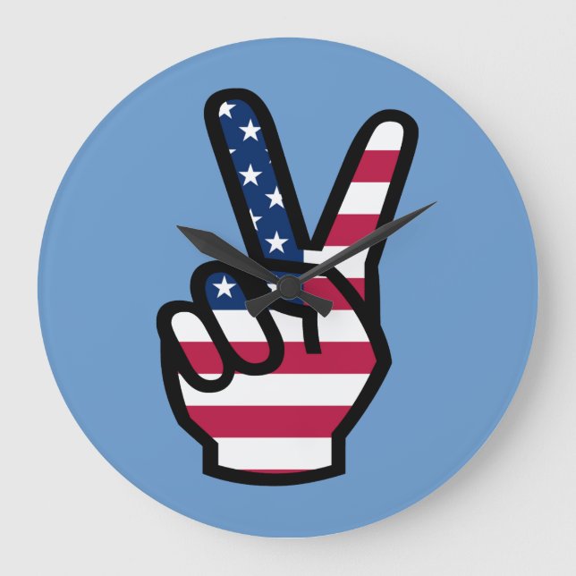 Grande Horloge Ronde US Victory Sign (Recto)