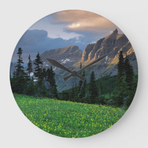 Grande Horloge Ronde USA, Montana, Glacier National Park, Logan Pass