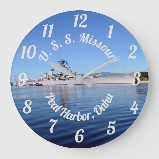 Grande Horloge Ronde USS Missouri (Recto)