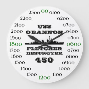 Grande Horloge Ronde USS O'Bannon (DD-450)