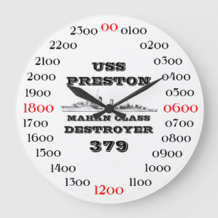 Grande Horloge Ronde USS Preston (DD-379)