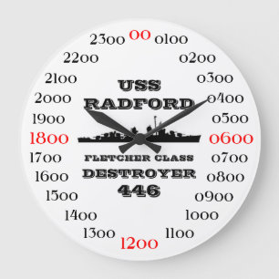 Grande Horloge Ronde USS Radford (DD/DDE-446)