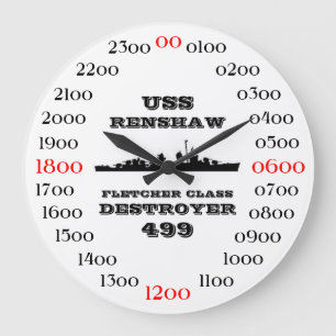 Grande Horloge Ronde USS Renshaw (DD-499)