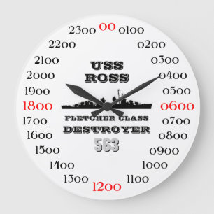 Grande Horloge Ronde USS Ross (DD-563)