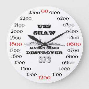 Grande Horloge Ronde USS Shaw (DD-373)