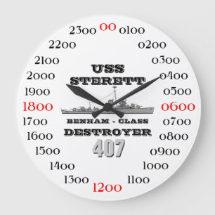 Grande Horloge Ronde USS Sterett (DD-407)