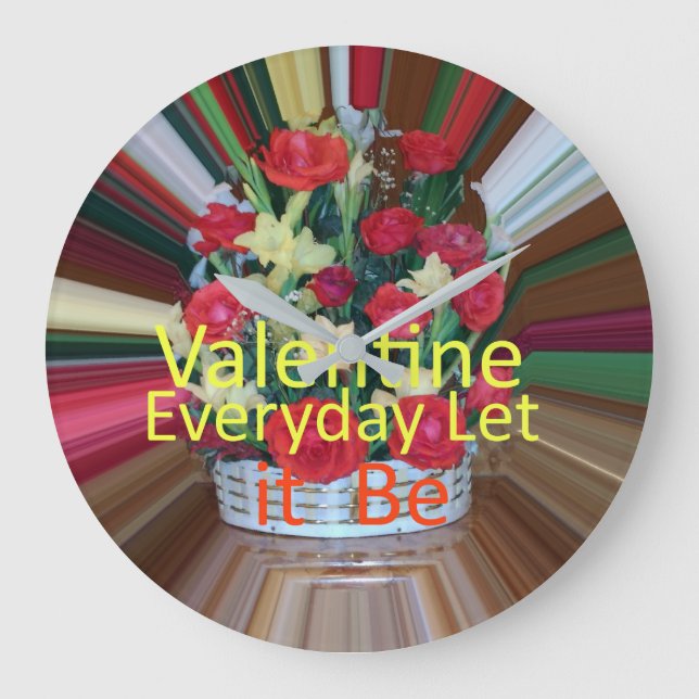 Grande Horloge Ronde Valentine Everyday (Recto)
