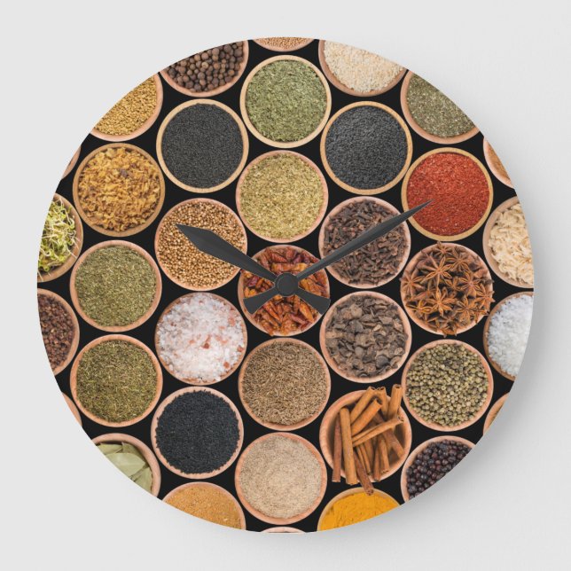 Grande Horloge Ronde Various spices and food ingredients (Recto)