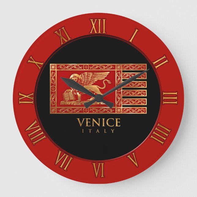 Grande Horloge Ronde Ventian Flag (Recto)