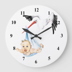 Grande Horloge Ronde Verrou Portant bébé - Dessin de dessin de dessin d