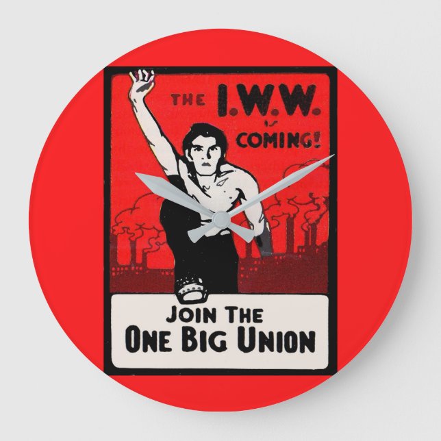 Grande Horloge Ronde Vers 1905, IWW arrive (Recto)