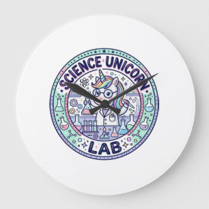 Grande Horloge Ronde Vêtements d'application prêts à l'emploi Unicorn S