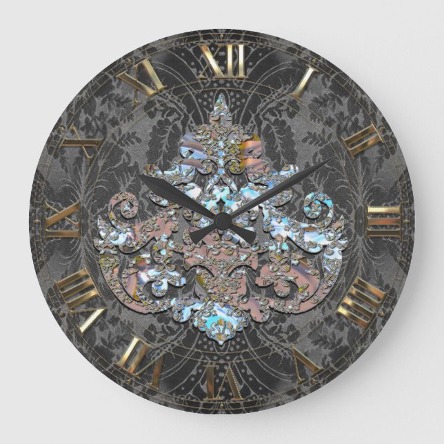 Grande Horloge Ronde Veyla Joy Elegant Goth (Recto)