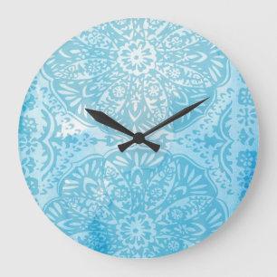 Grande Horloge Ronde Vie d'ananas III