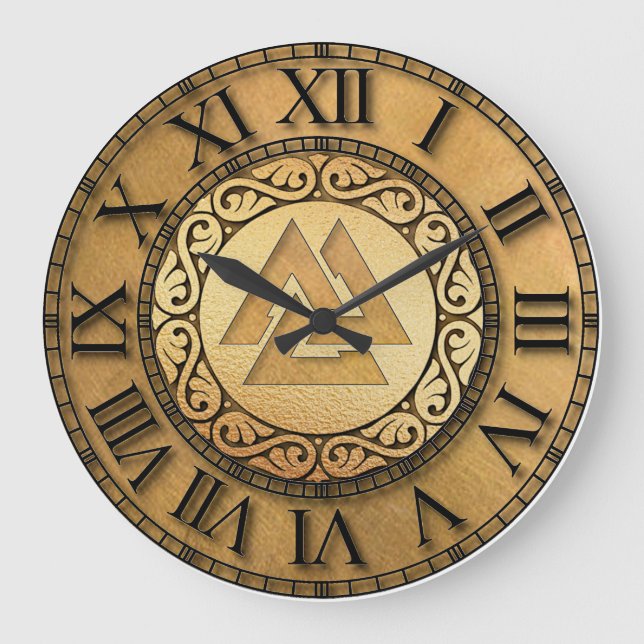 Grande Horloge Ronde Viking Warrior (Recto)
