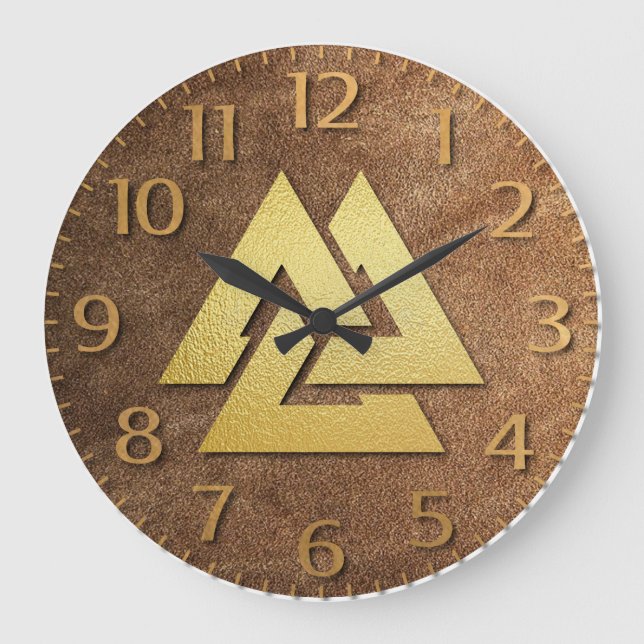 Grande Horloge Ronde Viking Warrior (Recto)