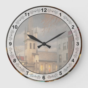 Grande Horloge Ronde Ville - Amsterdam NY - Prières du soir 1941