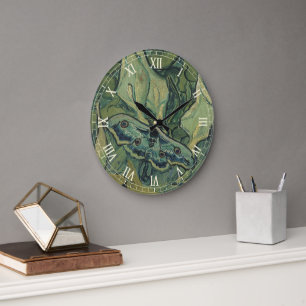 Grande Horloge Ronde Vincent van Gogh - Grand paon de nuit