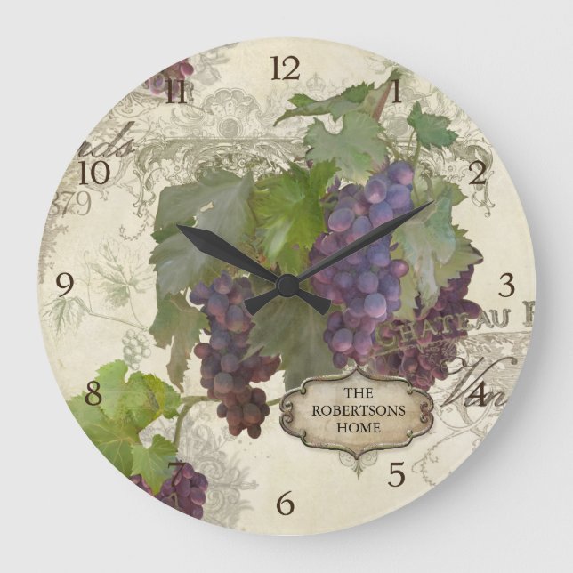 Grande Horloge Ronde Vineyard (Recto)