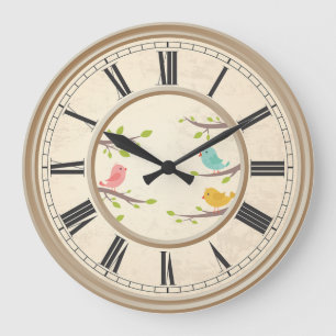 Grande Horloge Ronde Vintage