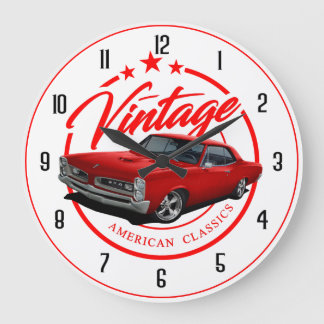 Grande Horloge Ronde Vintage