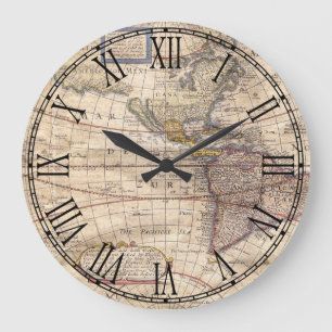 Grande Horloge Ronde Vintage