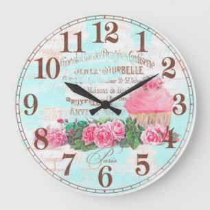 Grande Horloge Ronde Vintage