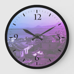 Grande Horloge Ronde Vintage Greece