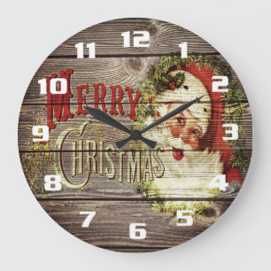 Grande Horloge Ronde Vintage Merry