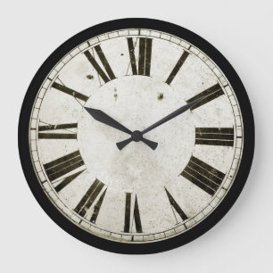 Grande Horloge Ronde Visage d'horloge