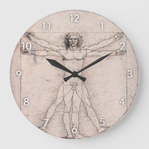 Grande Horloge Ronde Vitruvien, Léonard de Vinci