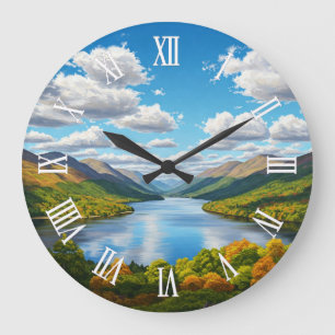 Grande Horloge Ronde Voyage à Loch Lomond en Écosse