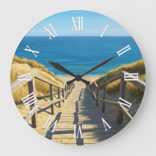 Grande Horloge Ronde Voyage en Allemagne à Sylt