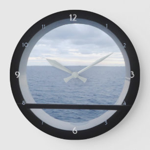 Grande Horloge Ronde Vue de hublot