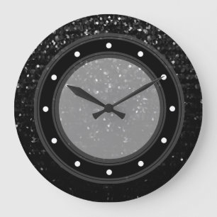 Grande Horloge Ronde Wall Clock Crystal