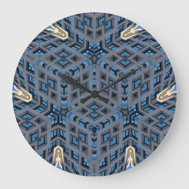 Grande Horloge Ronde Wall Clock THE KALEIDOSCOPE OF LIFE (Recto)