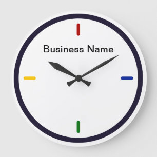 Grande Horloge Ronde Wall clocks modernes de la Business Custom